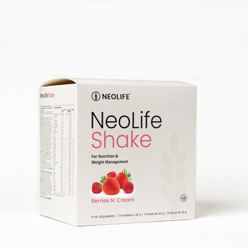 „NeoLifeShake“, baltyminis gėrimas - maisto pakaitalas, uogų ir grietinėlės skonio