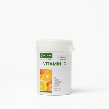 „Sustained Release Vitamin C“, vitamino C maisto papildas